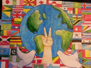 2nd place peace poster