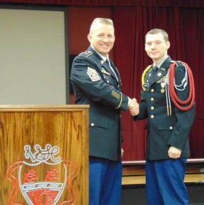 Cdt Hickman with CSM Waterhouse